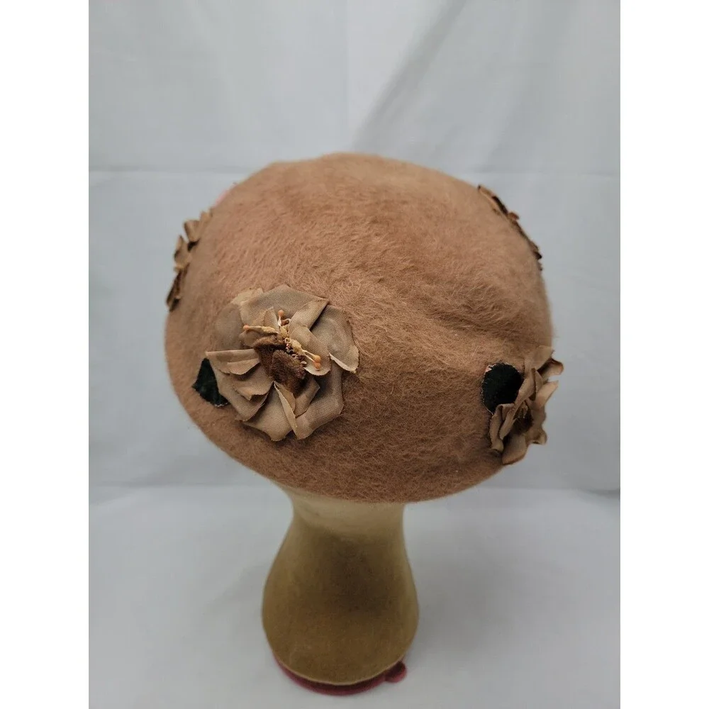 Womens Vintage Boston Store Milwaukee Merrimac Imported Fur Hat